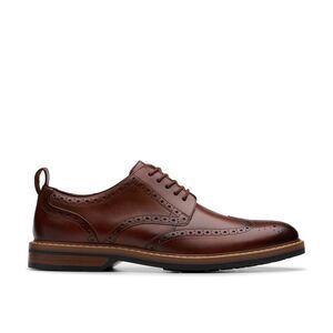Clarks Mens Aldwin Limit Brown Shoes (NWT)